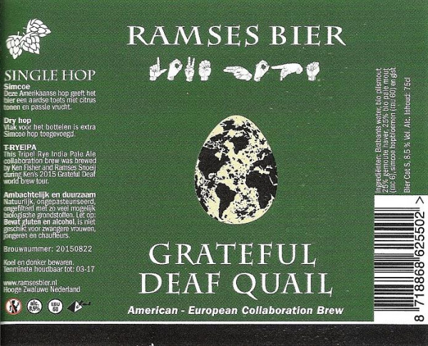 Ramses Bier Grateful Deaf Quail