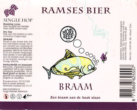 Ramses Bier Leerbierig Braam