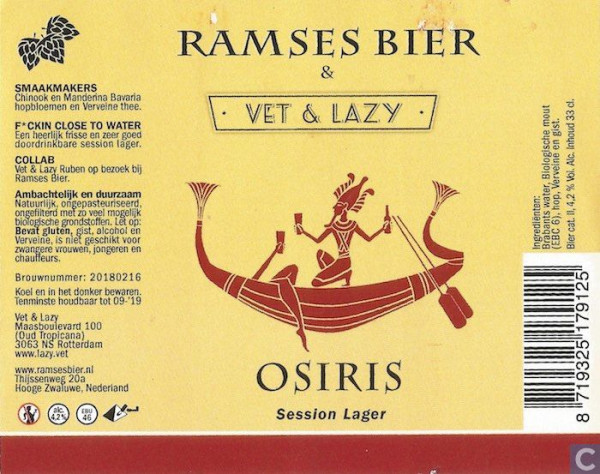 Ramses Bier Osiris