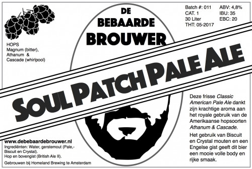 De Bebaarde Brouwer Soul Patch Pale