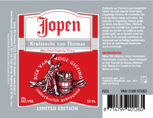 Jopen Kruistocht van Thomas (9%)