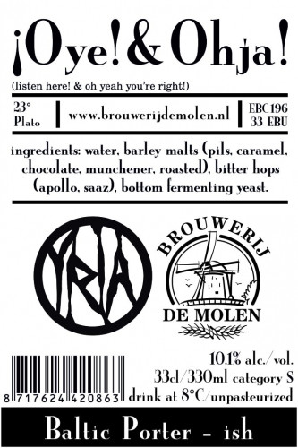 Brouwerij De Molen ¡Oye! & Ohja!