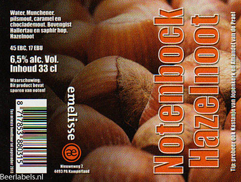 Mitra Retail B.V. Notenbock Hazelnoot