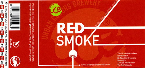 Urban Colors Brewery Red Smoke