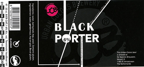 Urban Colors Brewery Black Porter