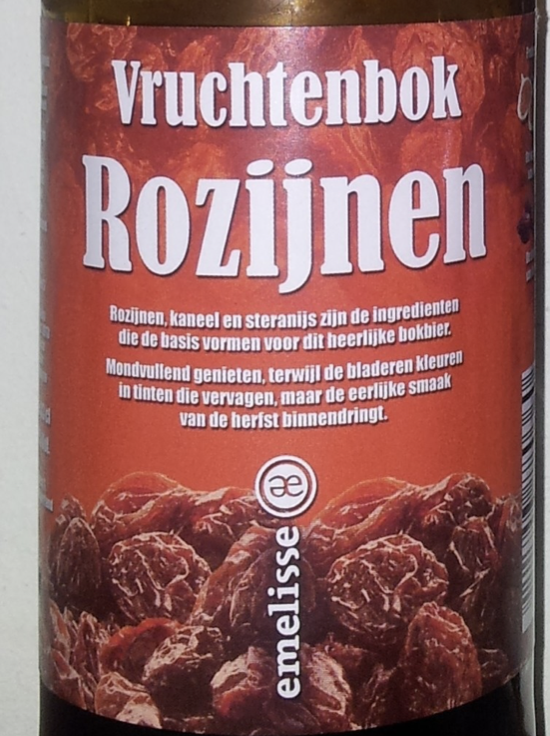 Mitra Retail B.V. Vruchtenbok Rozijnen