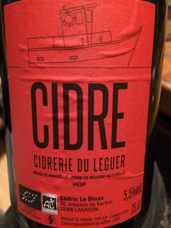 Cidrerie du Leguer (Cédric Le Bloas) Cidre Hop