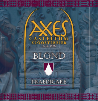 Axes Castellum Kloosterbier Praedicare Blond