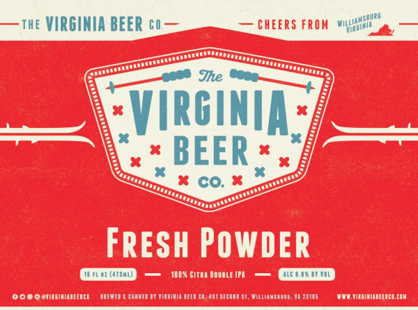 The Virginia Beer Company Fresh Powder