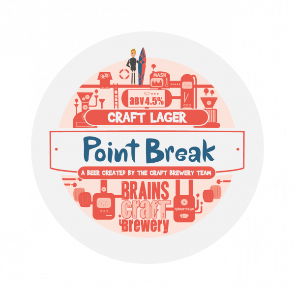 Brains Craft Brewery Point Break