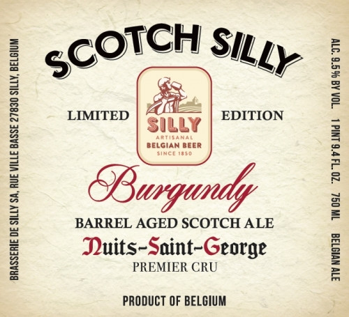 Brasserie de Silly Scotch Barrel Aged 2016 (Burgundy - Nuits-Saint-George)