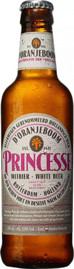 United Dutch Breweries d'Oranjeboom Witte Princesse Bier