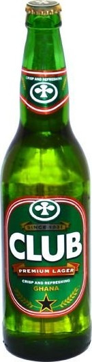 Accra Brewery Club Premium Lager (Ghana)