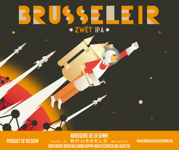 Brasserie de la Senne Brusseleir Zwët IPA