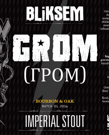 Brouwerij Bliksem GROM Bourbon & Oak