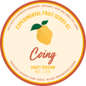 Gueuzerie Tilquin Experimental Fruit Series #2 - Coing - Draft Version
