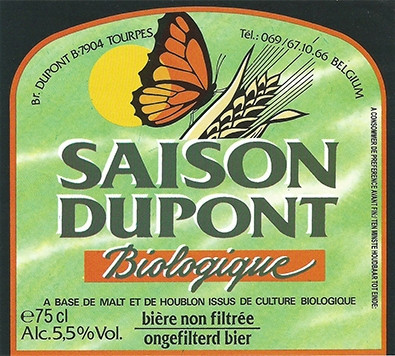 Brasserie Dupont Saison Dupont Biologique