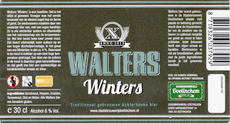 Stadsbrouwerij Doetinchem Walters Winters