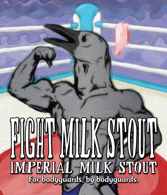 Odd Side Ales Fight Milk Stout