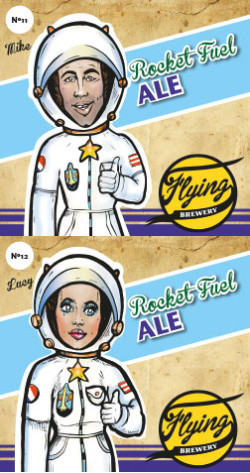 Flying Brewery Rocket Fuel Ale