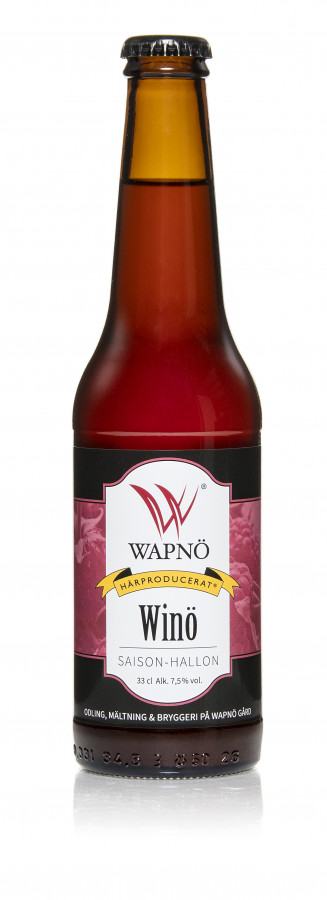 Wapnö Gårdsbryggeri Saison: Hallon