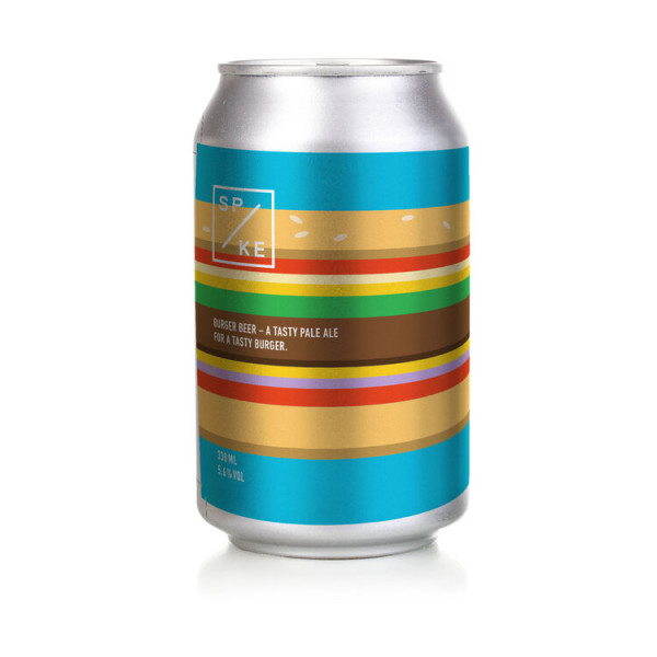 Spike Brewery Burger Beer