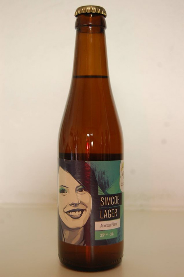 Brasserie Sainte Hélène Simcoe Lager