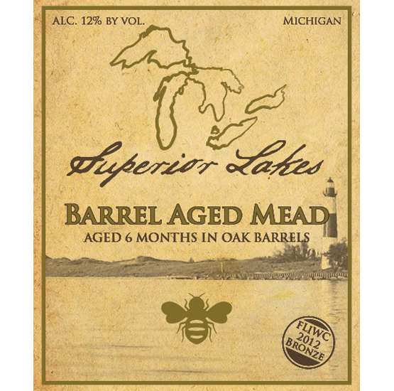 Superior Lakes Mead, Wine & Cider Barrel Aged Mead