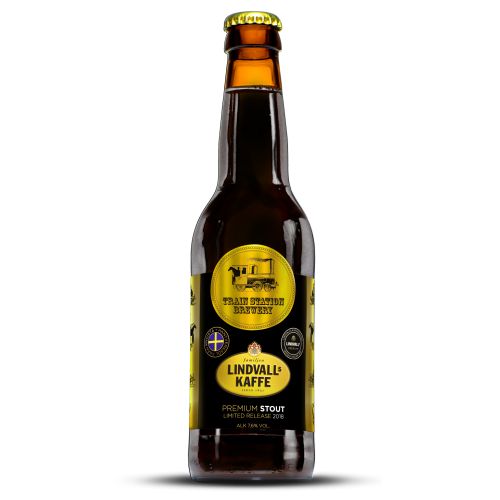 Train Station Brewery Lindvalls Premium Stout Kaffe