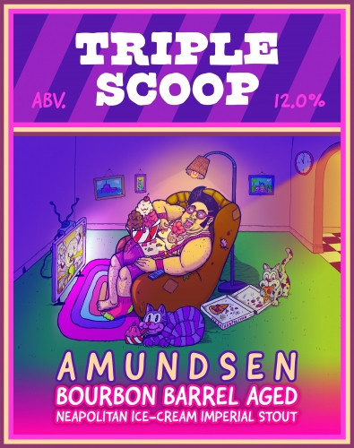 Amundsen Brewery Triple Scoop Bourbon BA
