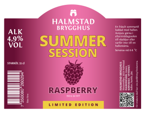 Halmstad Brygghus Summer Session Raspberry