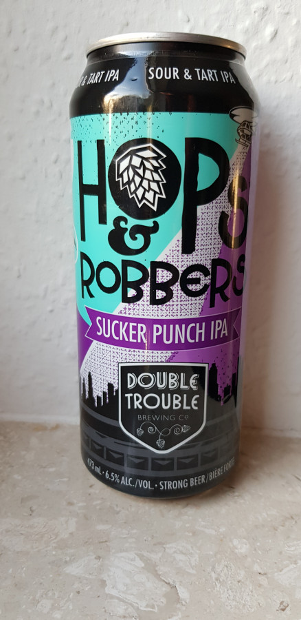Double Trouble Brewing Co. Hops & Robbers Sucker Punch IPA