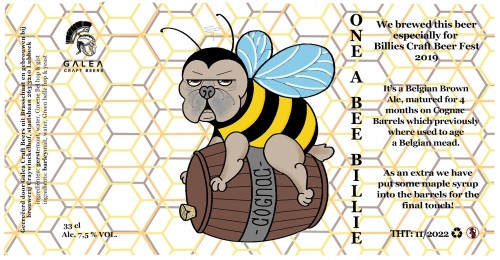 Galea Craft Beers One A Bee Billie