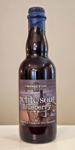 Crooked Stave Artisan Beer Project Petite Sour (Blueberry)