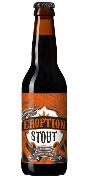 Fireside Brewery Eruption Coconut Stout