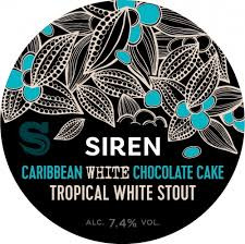 Siren Craft Brew Caribbean White Chocolate Cake