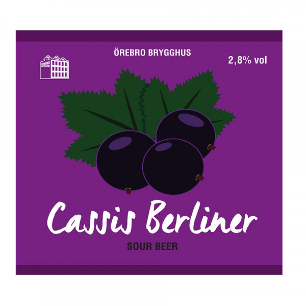 Örebro Brygghus Cassis Berliner