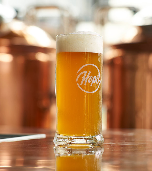 Hops Brewery & Beer Garden Gold Angel