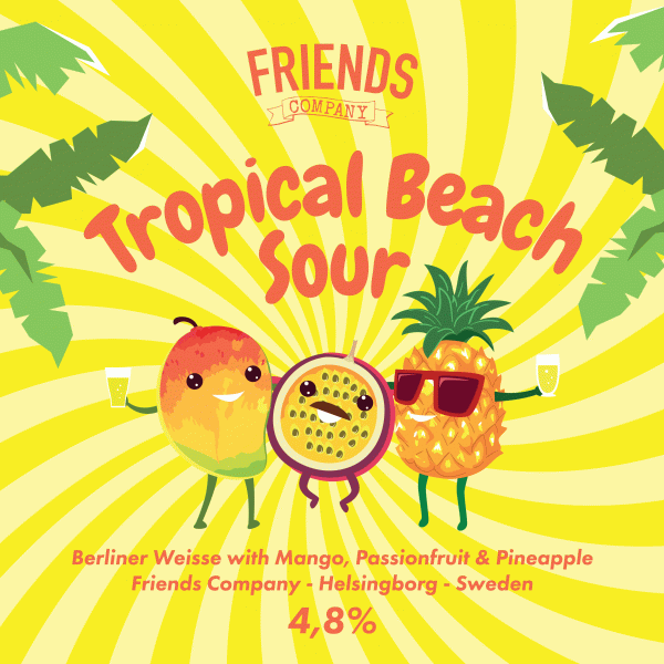 Friends Company Brewing Tropical Beach Sour