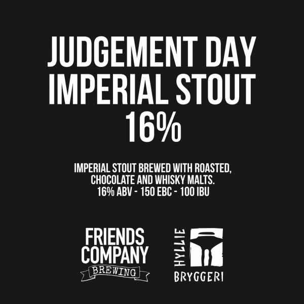 Friends Company Brewing Judgement Day