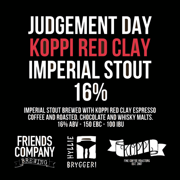 Friends Company Brewing Judgement Day Koppi Red Clay