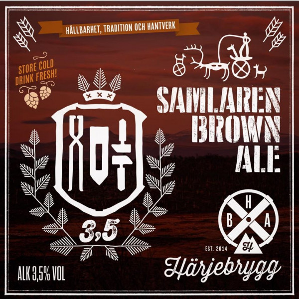 Härjebrygg Samlaren Brown Ale