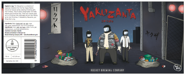 Rocket Brewing Company (Denmark) Yakuzanta