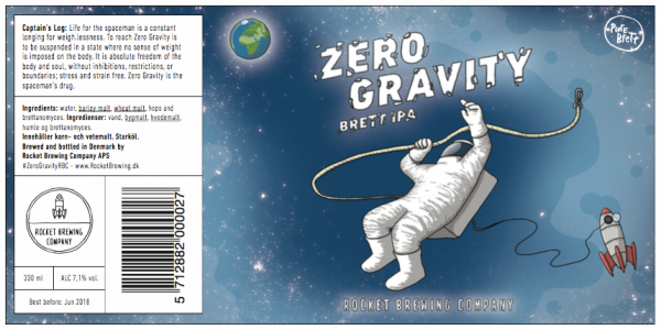 Rocket Brewing Company (Denmark) Zero Gravity