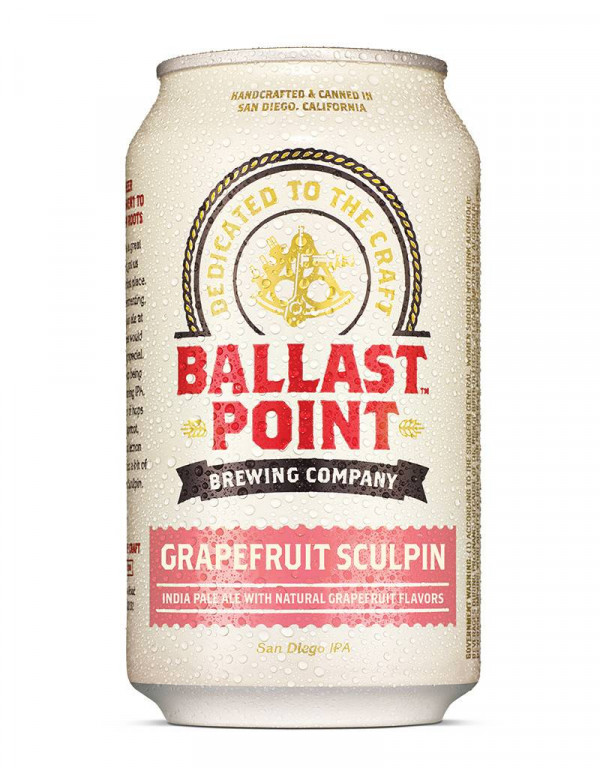Ballast Point Brewing Company Sculpin IPA - Grapefruit