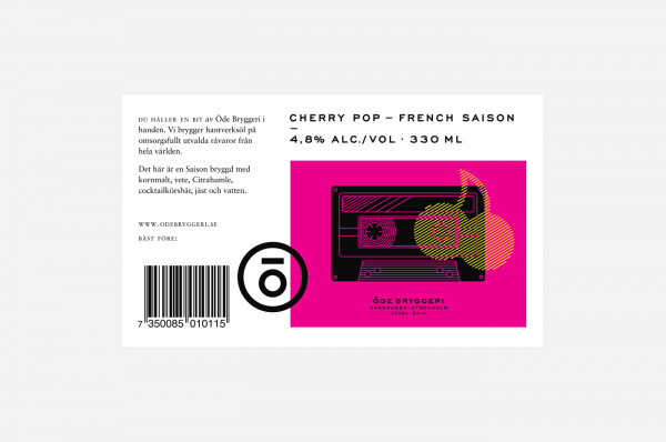 Öde Bryggeri Cherry Pop - French Saison
