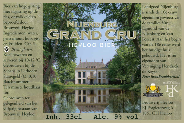 Heyloo Bierbrouwers Nijenburg Grand Cru (9%)