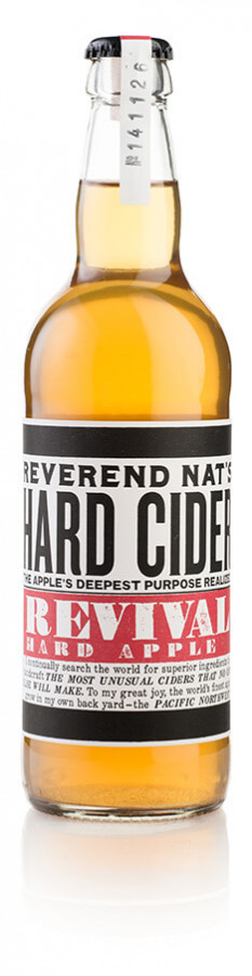 Reverend Nat's Hard Cider Revival Hard Apple