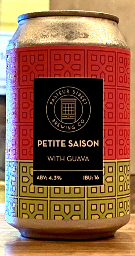 Pasteur Street Brewing Petite Saison with Guava