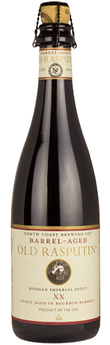 North Coast Brewing Company Barrel-Aged Old Rasputin XX: Bourbon